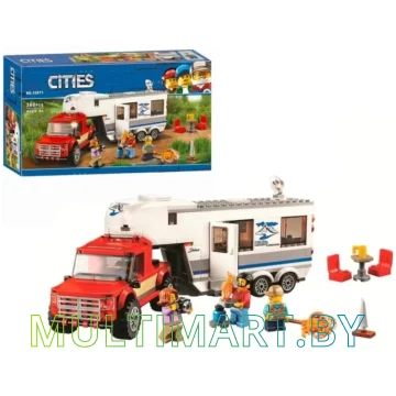 Конструктор King Cities 22093 Пикап и фургон